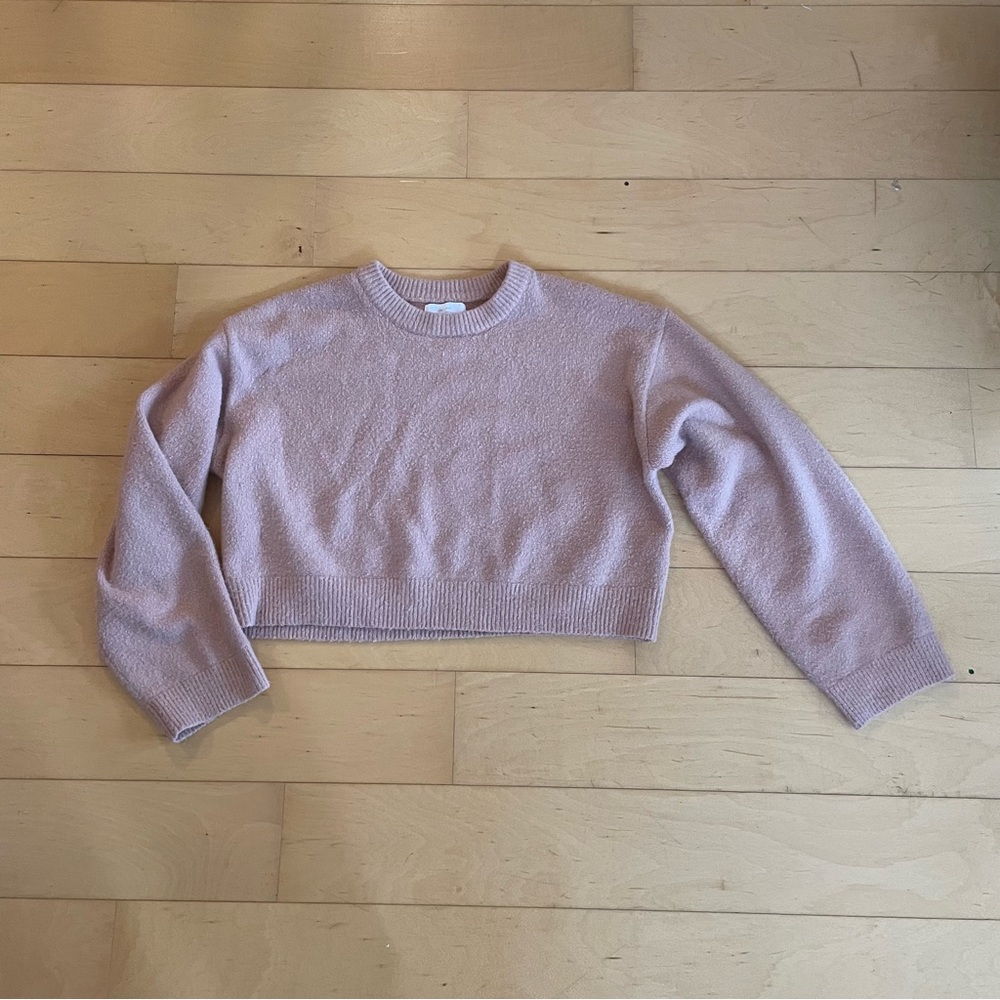 Oak & Fort cropped sweater